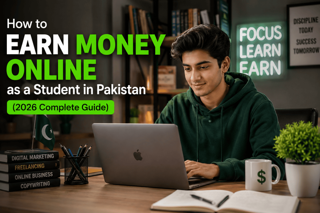 How to Earn Money Online as a Student in Pakistan (2026 Complete Guide)